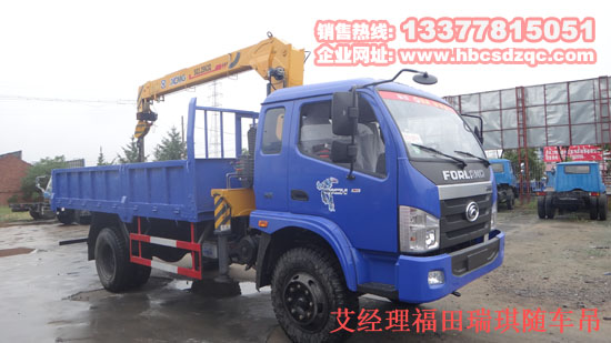 福田瑞琪隨車(chē)吊圖片