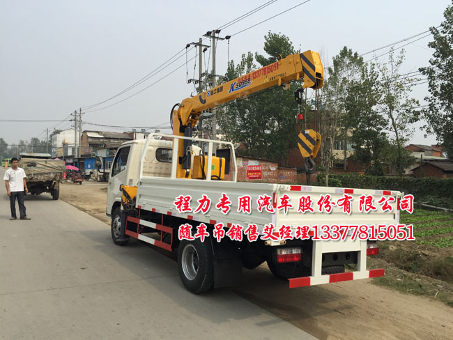 藍牌多利卡隨車吊